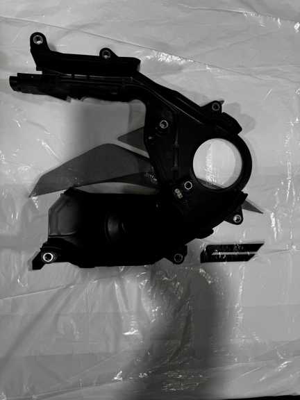 قاب پایینی تسمه دنده تایمینگ جک J5-AT اصلی شرکتی