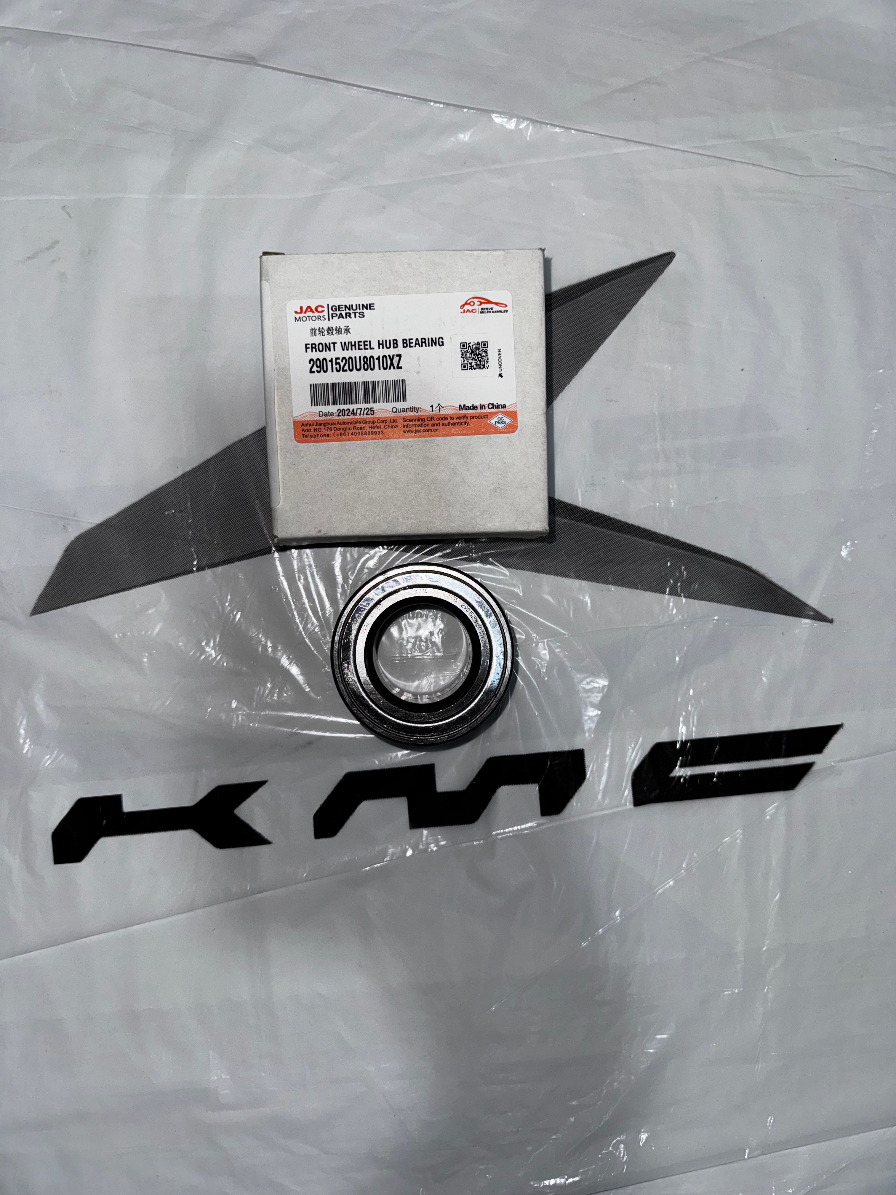 بلبرینگ چرخ جلو جک J4 اصلی شرکتی